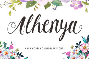 Alhenya: The Font That Elevates Your Brand with Elegance and Charm