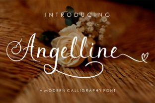 Angelline: A Romantic Script Font for Elegant Branding