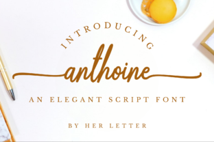 Anthoine: The Script Font That Elevates Your Brand