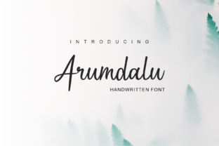 Arumdalu: A Versatile Script Handwritten Font for Web Design