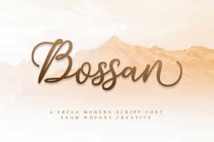 Bossan: The Modern Handwritten Font That Elevates Your Brand