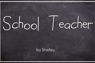 Discover the Whimsical Charm of School Teacher Font