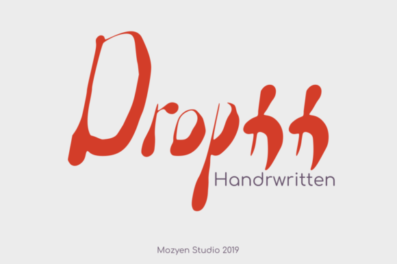 Drophh: A Script Handwritten Font That Elevates Digital Branding