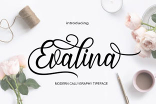 Evalina: The Handwritten Font That Elevates Your Creative Projects