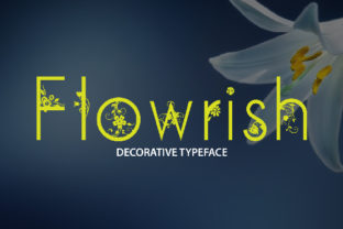 Flowrish: A Botanical Font for Creative Campaigns