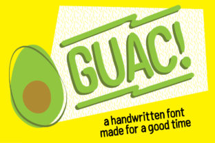 Guac: A Handwritten Font That Elevates Your Web Design