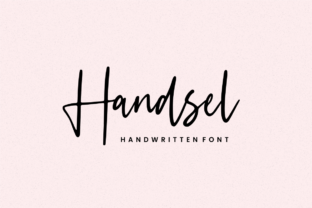 Handsel: A Script Handwritten Font for Modern Web Design