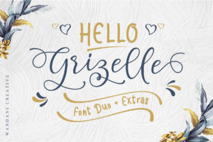 Hello Grizelle Duo: A Script Handwritten Font for Creative Campaigns