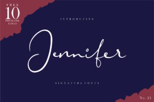 Jennifer: A Font That Breathes Life into Every Craft Project