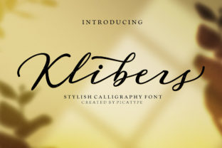 Klibers: A Script Handwritten Font That Elevates Your Design Projects