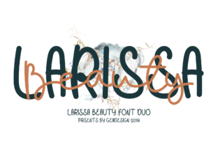 Larissa Beauty: A Script Font for Creative Campaigns