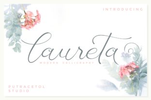 Laureta: A Timeless Script Font for Creative Projects
