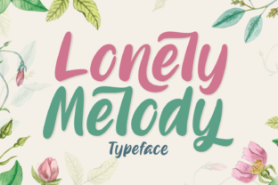 Lonely Melody: A Script Font with Warmth and Character
