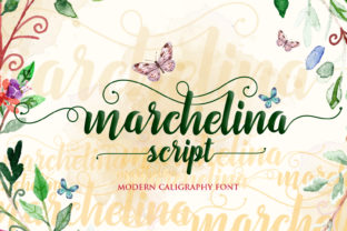Marchelina Script: A Beautiful Handwritten Font for Crafters and Designers