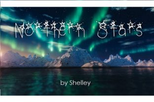 Northern Stars: A Font for Dreamy Branding and Creative Expression