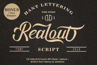 Realout: A Script Handwritten Font That Elevates Your Craft