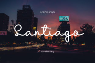 Santiago: The Perfect Script Handwritten Font for Small Business Branding
