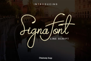 Signa: A Light and Charming Script Handwritten Font