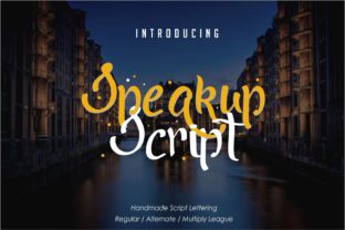 Speakup Script: The Font That Turns Design Projects into Standouts