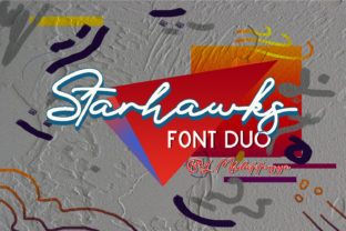 Starhawks Duo: A Script Handwritten Font for Dynamic Brand Campaigns