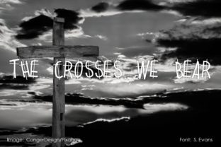 The Crosses We Bear: A Font That Turns Designs into Masterpieces