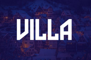 Villa: A Bold Slab Serif Font for Powerful Branding and Digital Campaigns