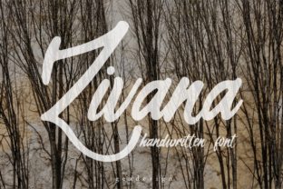 Zivana: A Bold Script Font for Authentic Branding